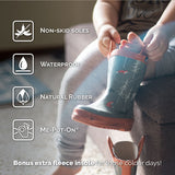 Puddle-Dry Rain Boots Terrazzo