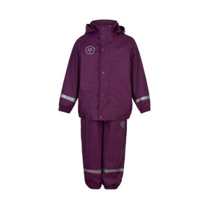 Rain Suits- Jacket and Bibbed Pants Recycled PU