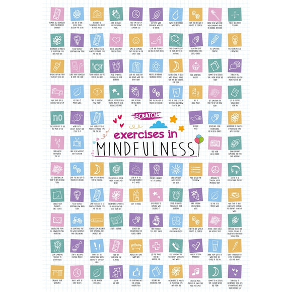 Mindfulness Scratch Poster