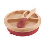 Avanchy Bamboo Suction Plate & Spoon