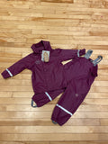 Rain Suits- Jacket and Bibbed Pants Recycled PU