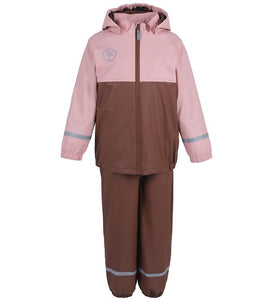 Color Kids Fleece Lined Rain suit (2 piece)