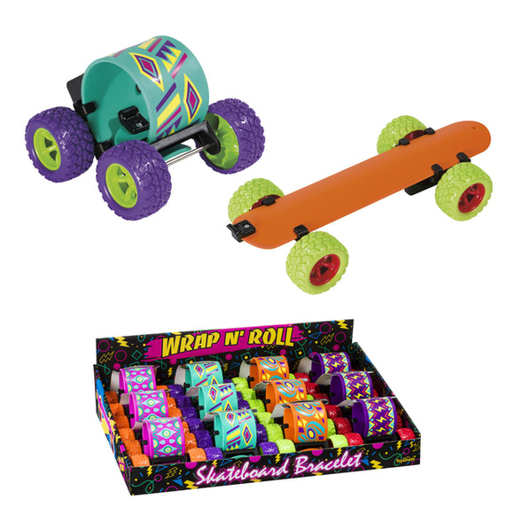 Wrap n' Roll Skateboard Bracelet