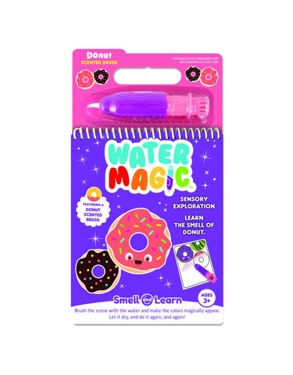 Smell and Learn Water Magic Activity Book-Donuts